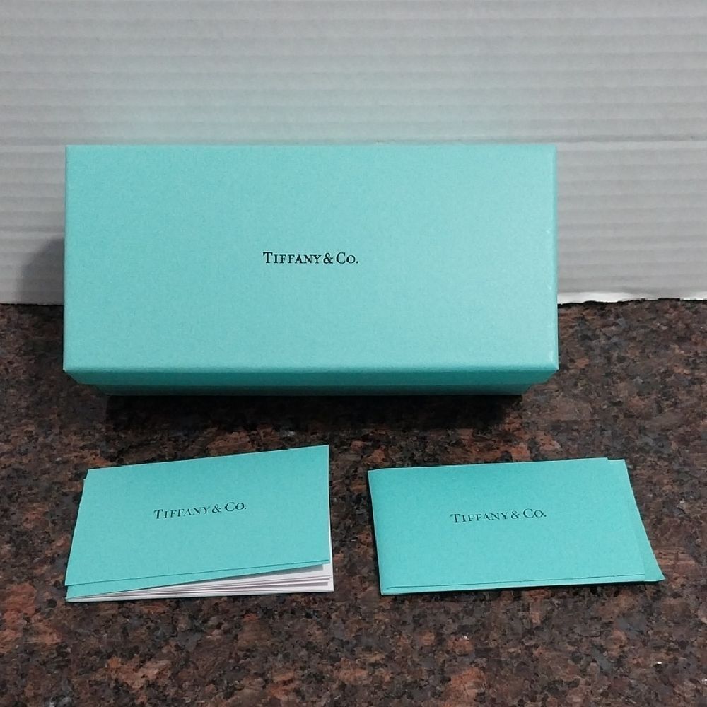 Tiffany & Co. Turquoise Gift Box with Brochure...n